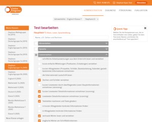 Screenshot Klasse